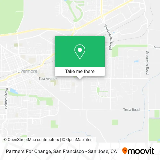 Partners For Change map