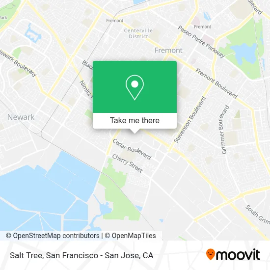 Salt Tree map