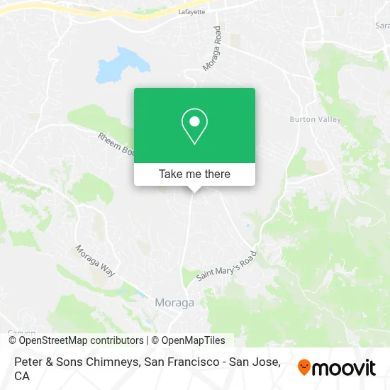 Peter & Sons Chimneys map