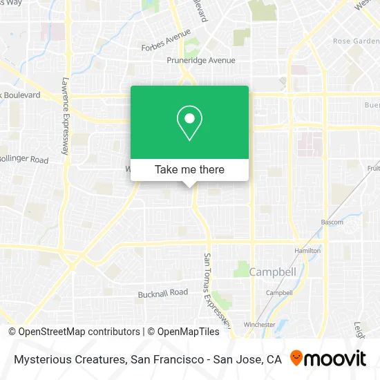 Mysterious Creatures map