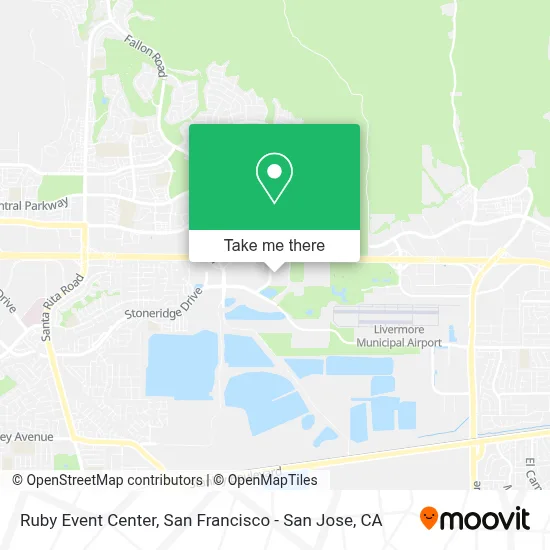 Ruby Event Center map