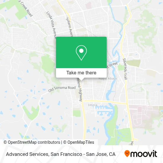Advanced Services map