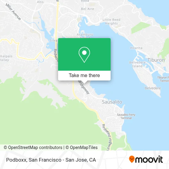 Podboxx map