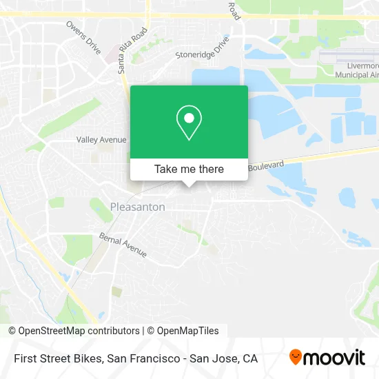 First Street Bikes map