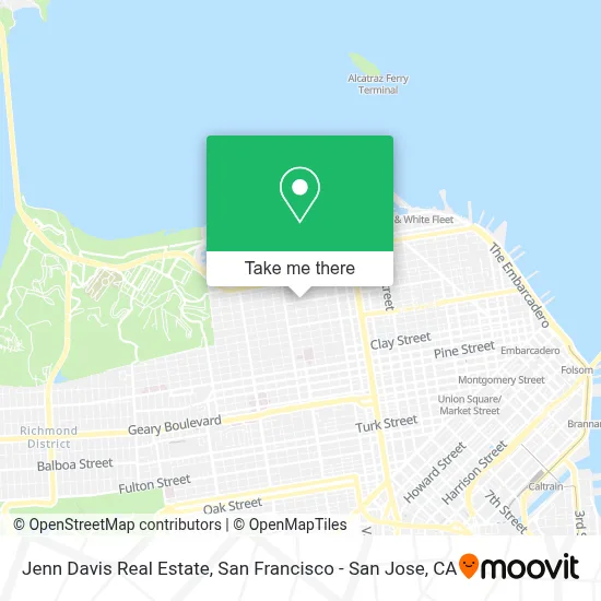 Jenn Davis Real Estate map