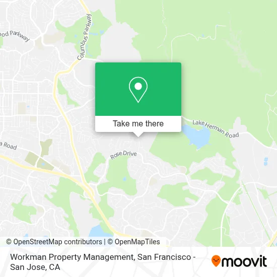 Workman Property Management map