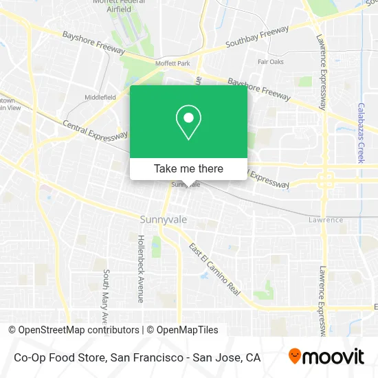 Co-Op Food Store map