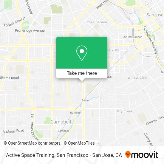 Active Space Training map
