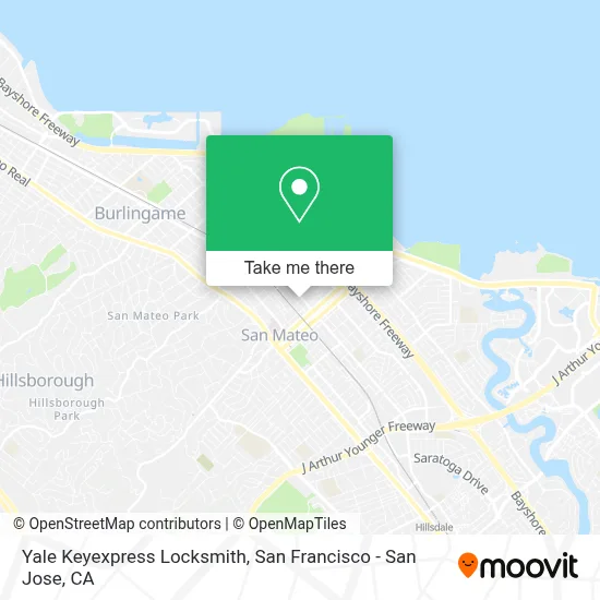 Yale Keyexpress Locksmith map