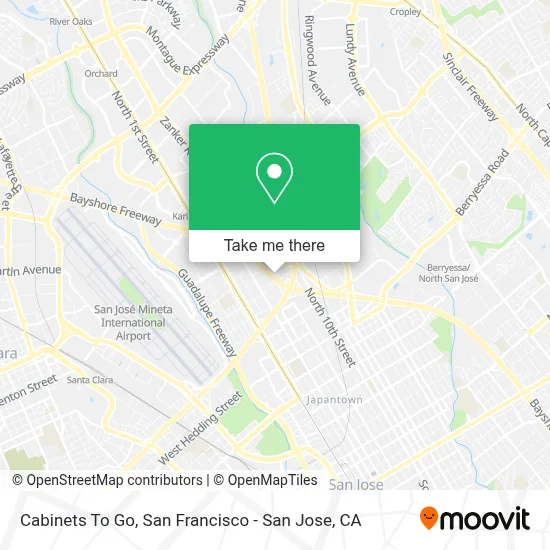 Cabinets To Go map