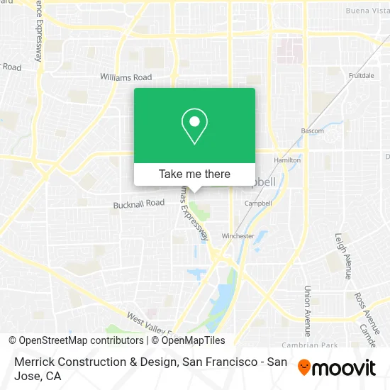 Merrick Construction & Design map