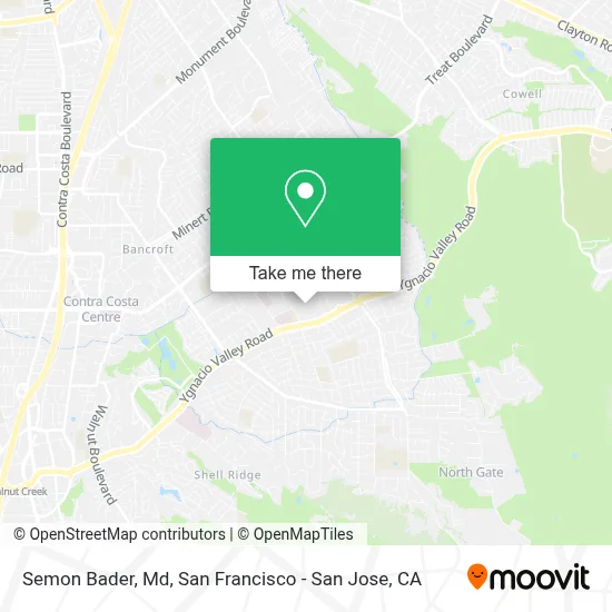 Semon Bader, Md map
