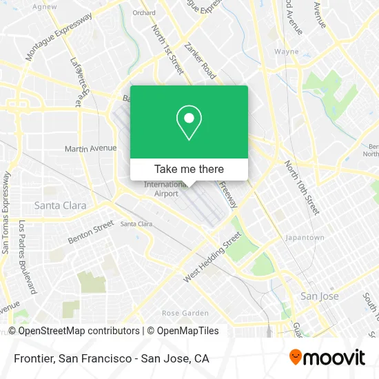 Frontier map