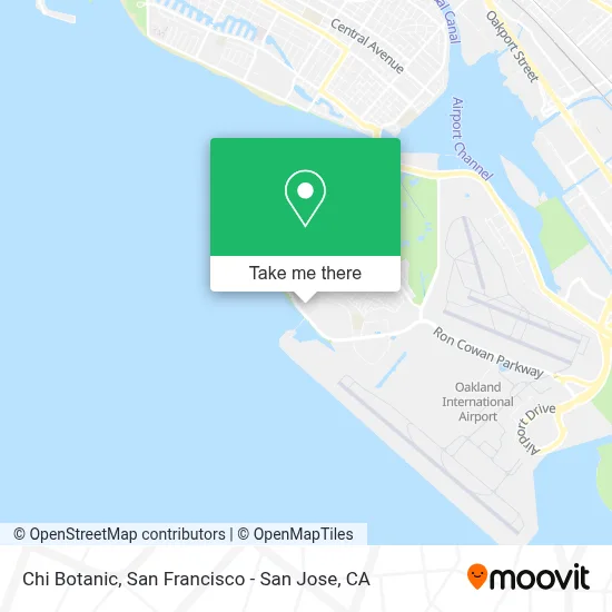 Chi Botanic map