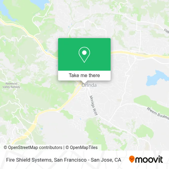 Fire Shield Systems map