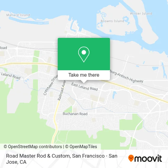 Road Master Rod & Custom map