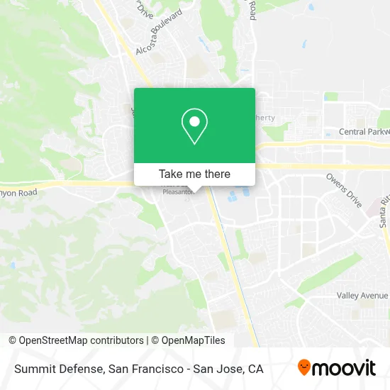 Summit Defense map