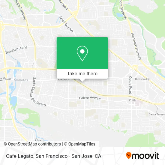 Cafe Legato map