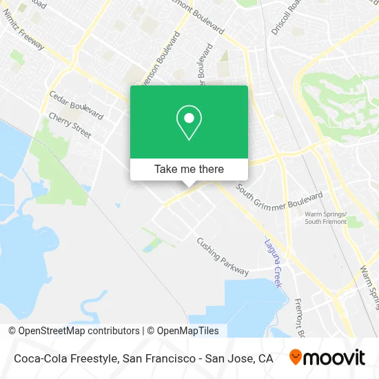 Coca-Cola Freestyle map