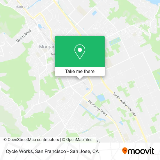 Cycle Works map