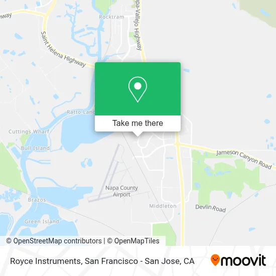Royce Instruments map