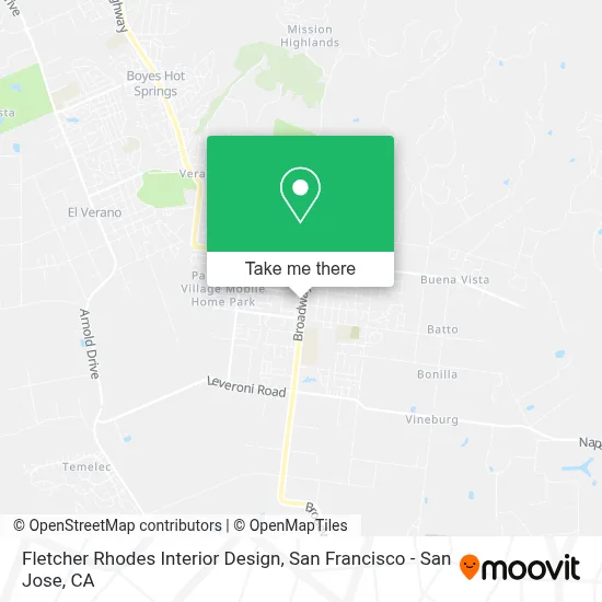 Fletcher Rhodes Interior Design map