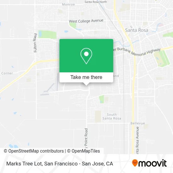 Marks Tree Lot map