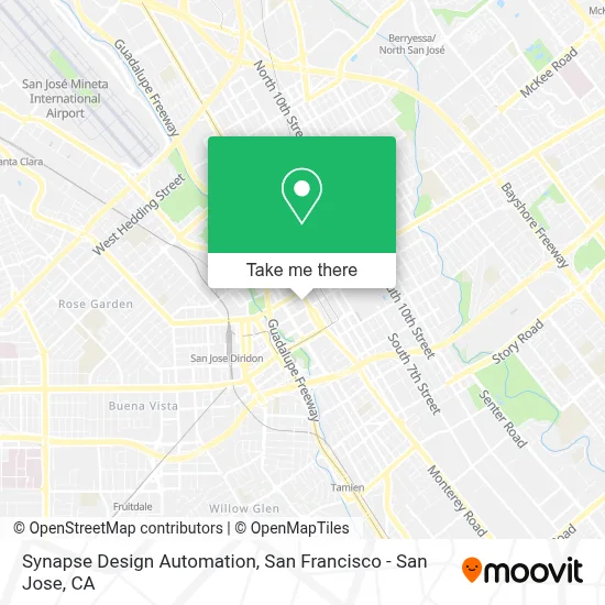 Synapse Design Automation map
