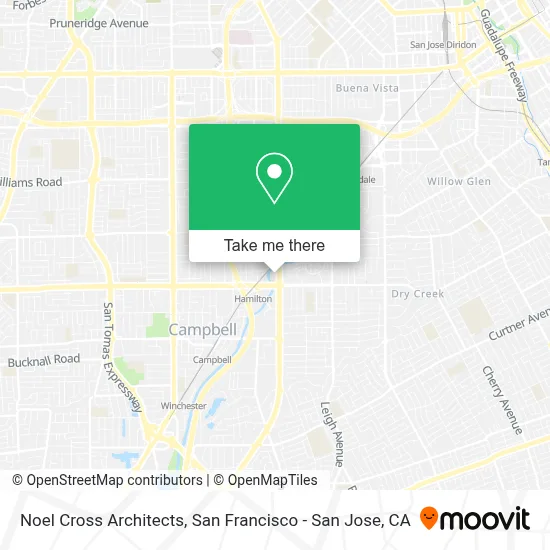 Noel Cross Architects map