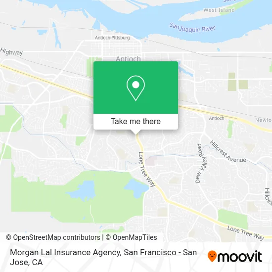 Morgan Lal Insurance Agency map
