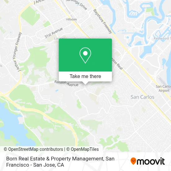 Born Real Estate & Property Management map
