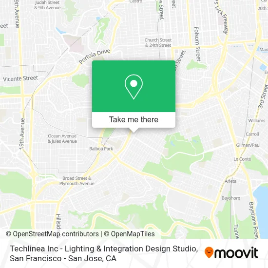 Techlinea Inc -  Lighting & Integration Design Studio map