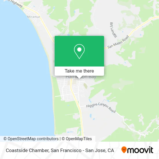 Coastside Chamber map