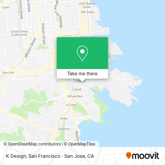 K Design map