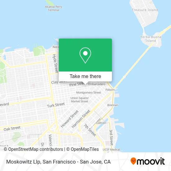 Moskowitz Llp map