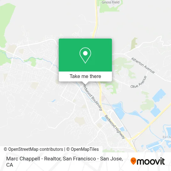 Marc Chappell - Realtor map