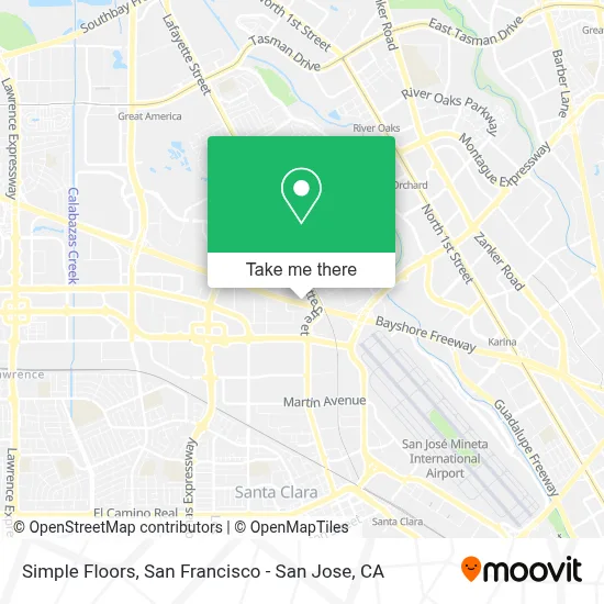 Simple Floors map