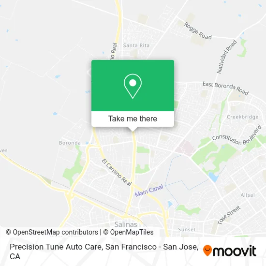 Precision Tune Auto Care map