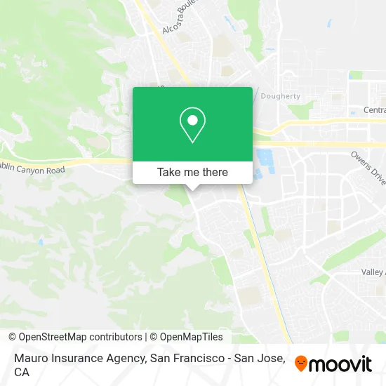Mauro Insurance Agency map