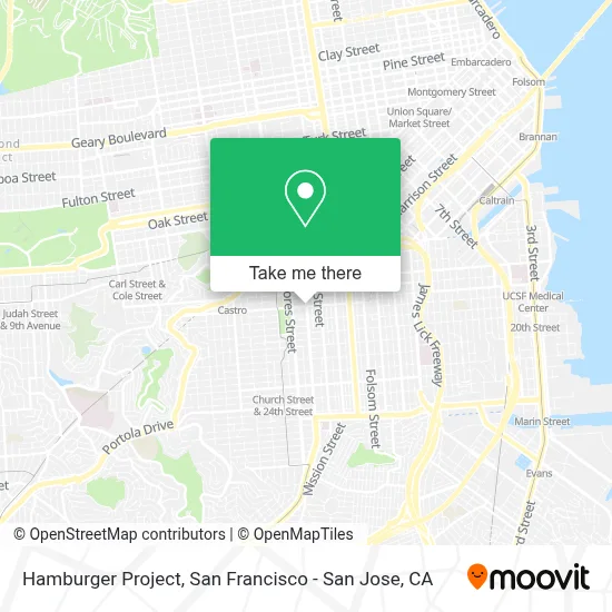 Hamburger Project map