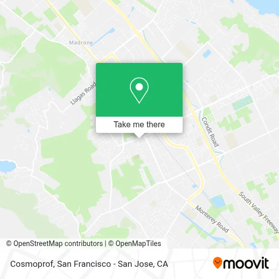 Cosmoprof map