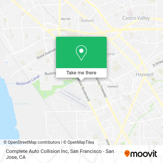 Complete Auto Collision Inc map