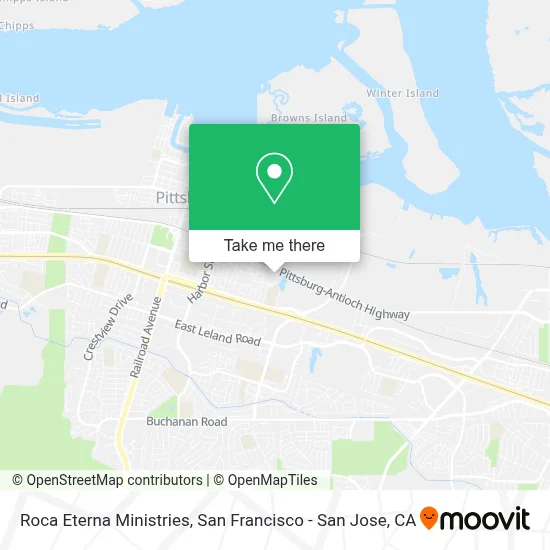Roca Eterna Ministries map
