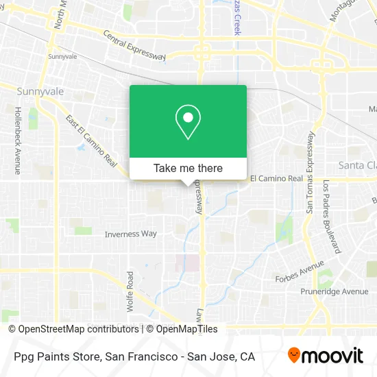 Ppg Paints Store map