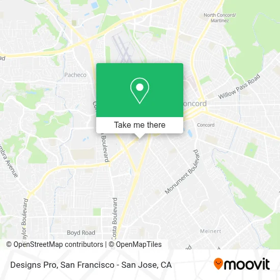 Designs Pro map