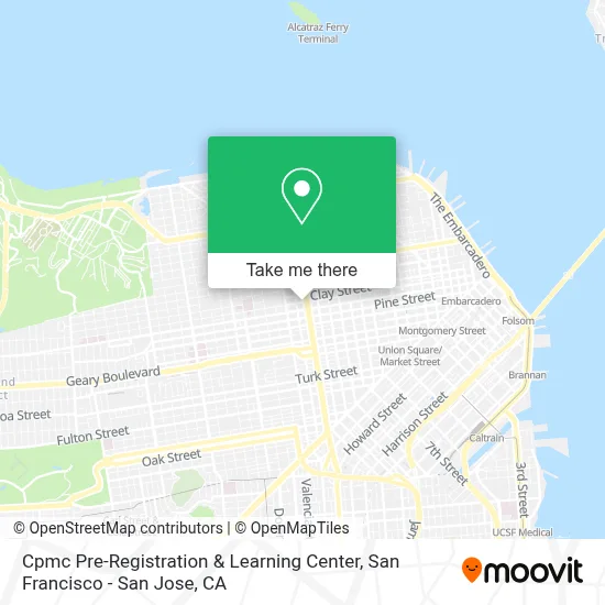 Cpmc Pre-Registration & Learning Center map