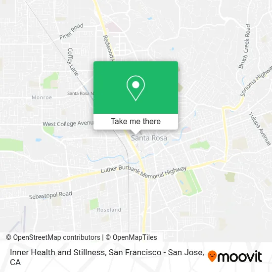 Inner Health and Stillness map