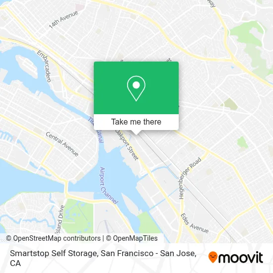 Smartstop Self Storage map