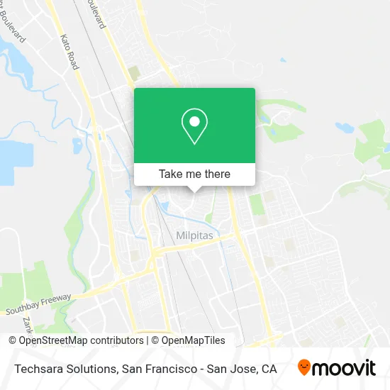 Techsara Solutions map