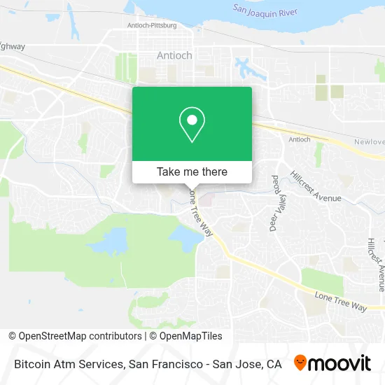 Bitcoin Atm Services map